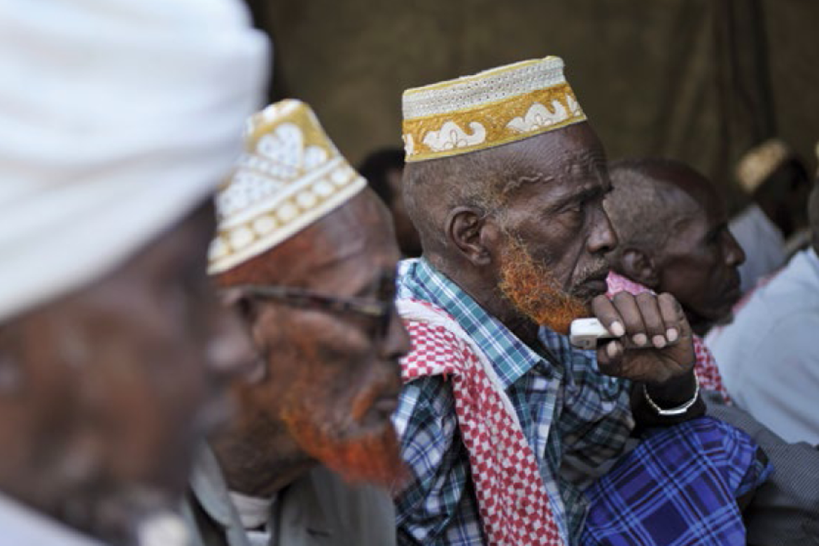 Clan elders in Belet Weyne, Somalia  ©Flickr_AMISOM